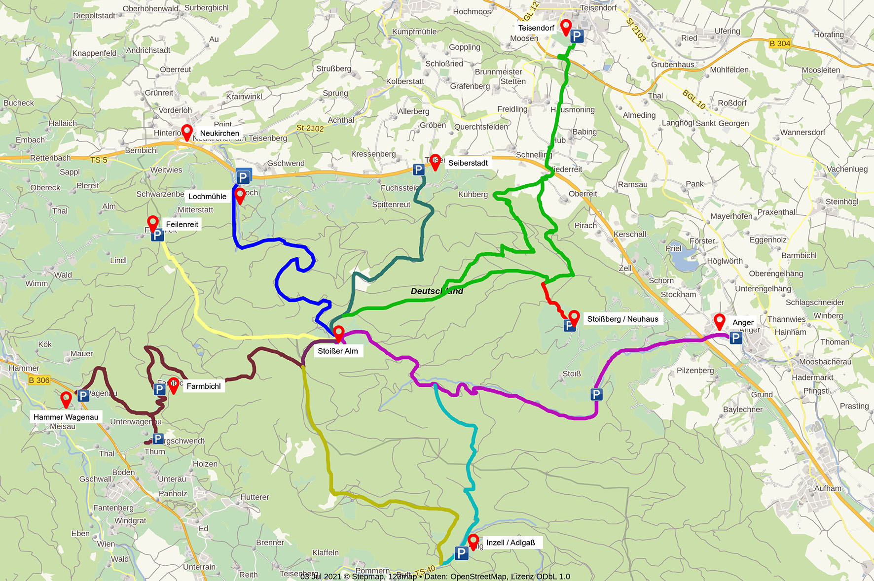 Stoi Er Alm Wanderwege Gemeinde Anger